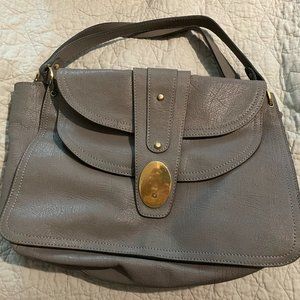 Chloe Medium Size Leather Bag with Gold Hardware